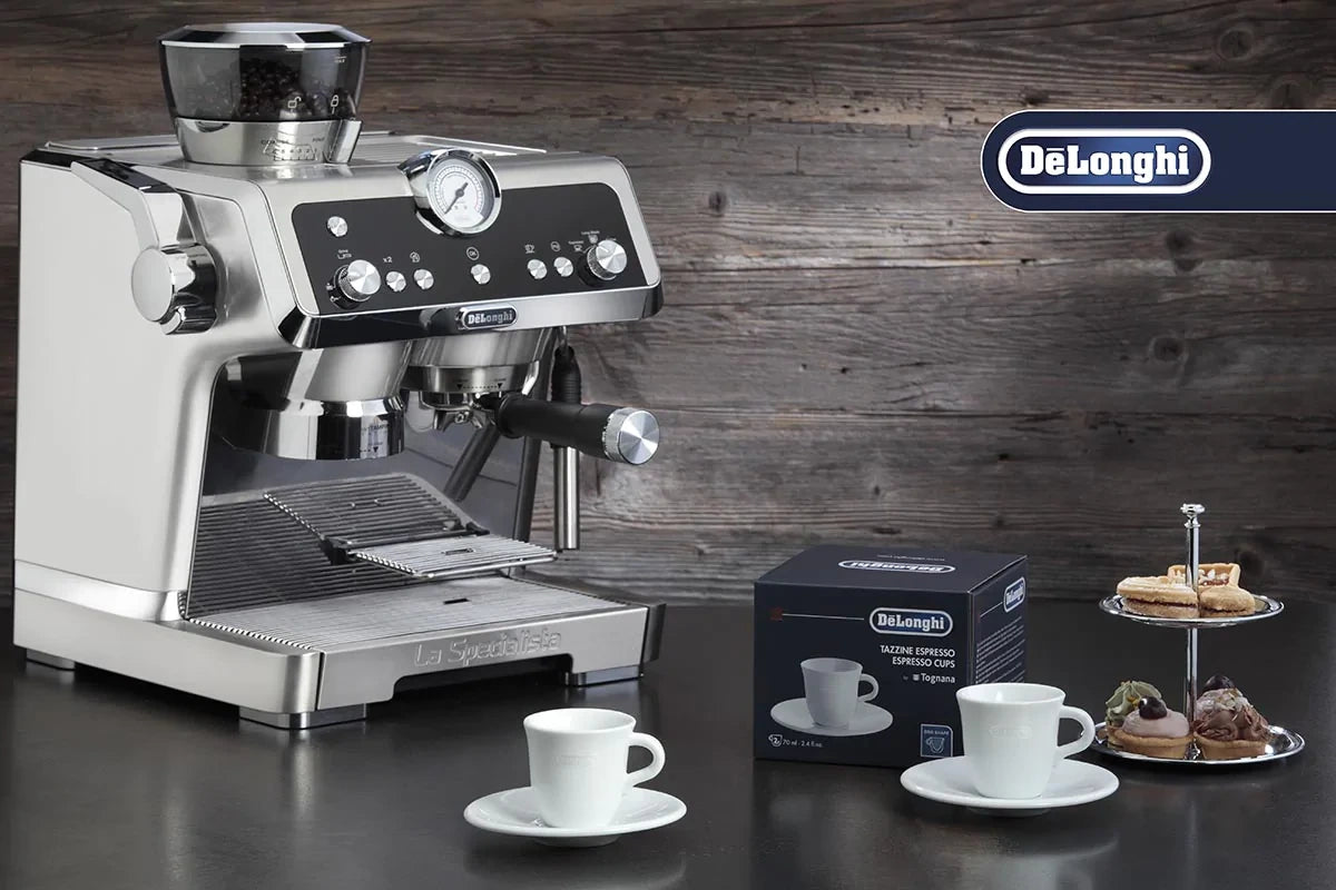 DeLonghi  Ceramic Espresso Cup Set – 2 Piece 70 ML