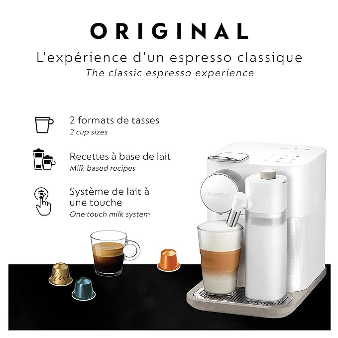 Nespresso Gran Lattissima EN640 Coffee and Espresso Machine by DeLonghi