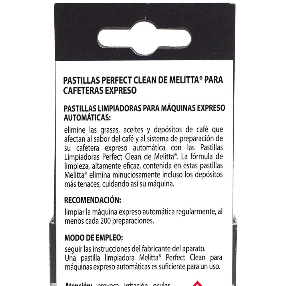 Melitta Perfect Clean Cleaning Bar for Coffee Makers and Espresso Machines -4 tabs