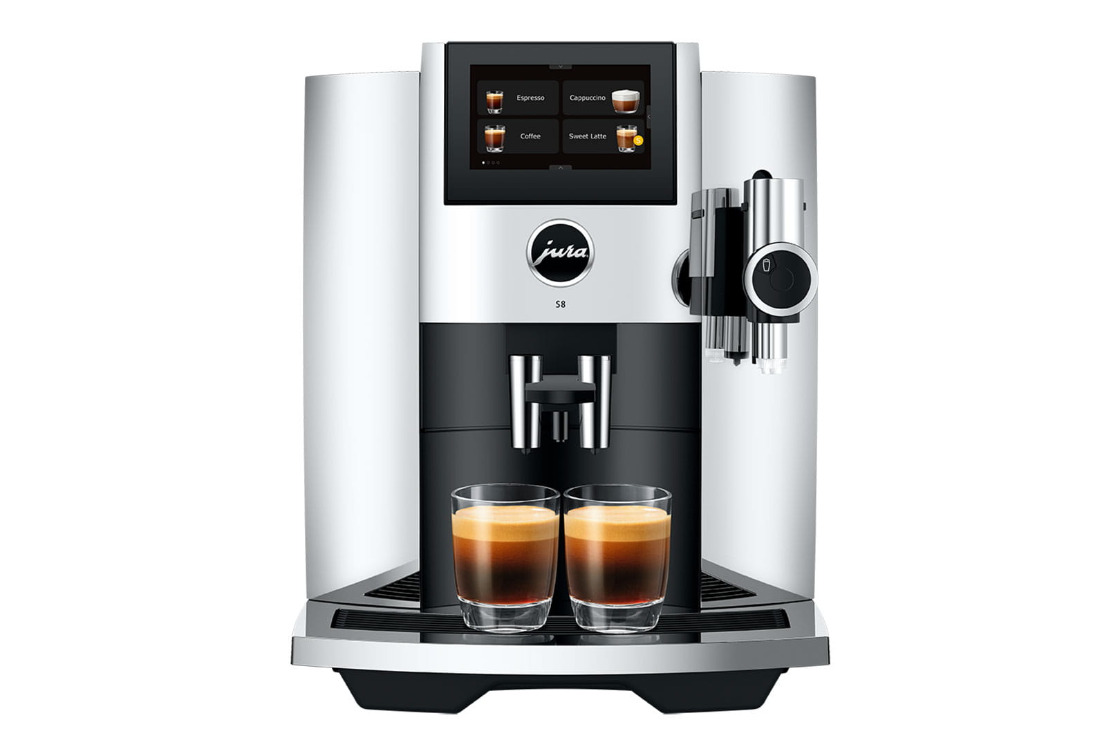 Jura S8 Chrome Fully Automatic Coffee Machine