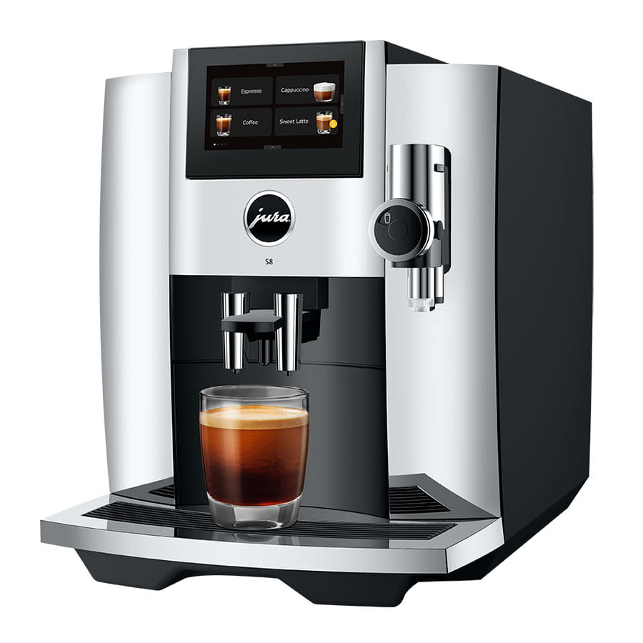 Jura S8 Chrome Fully Automatic Coffee Machine