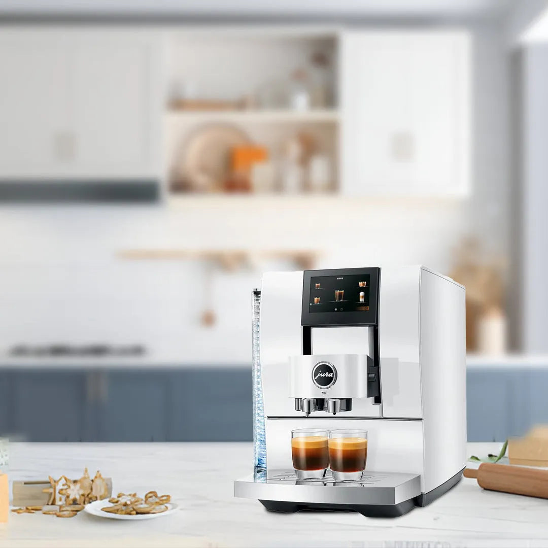 Jura Z10 Fully Automatic Coffee Machine Diamond White