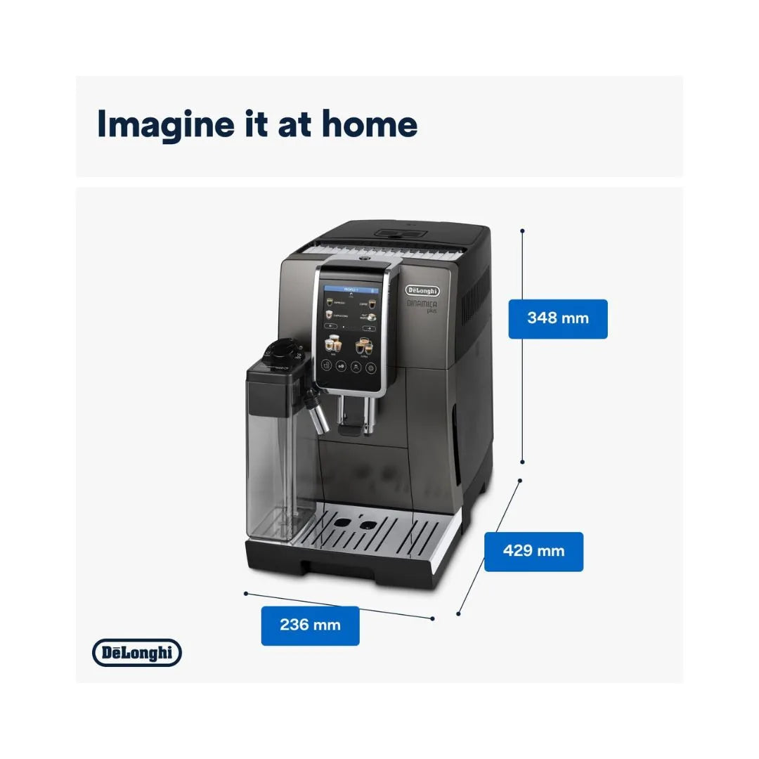 DeLonghi Dinamica Plus ECAM380.95.TB Fully Automatic Coffee Machine
