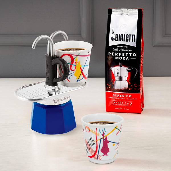 Bialetti SET MINI EXPRESS KANDINSKY +2 BICCHIERINISET 1407