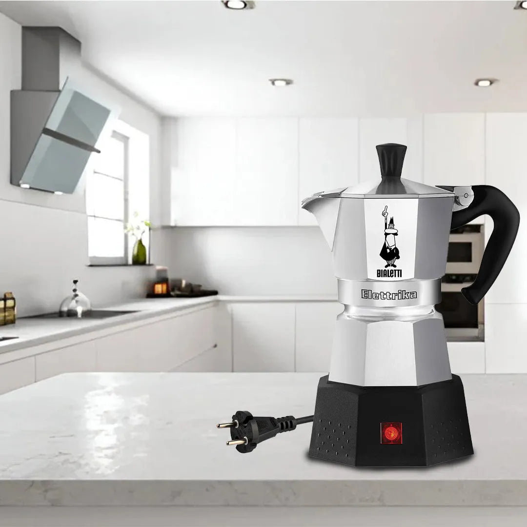 Bialetti Moka Elettrika 2 Cup - Electric Moka Pot: Italian Made