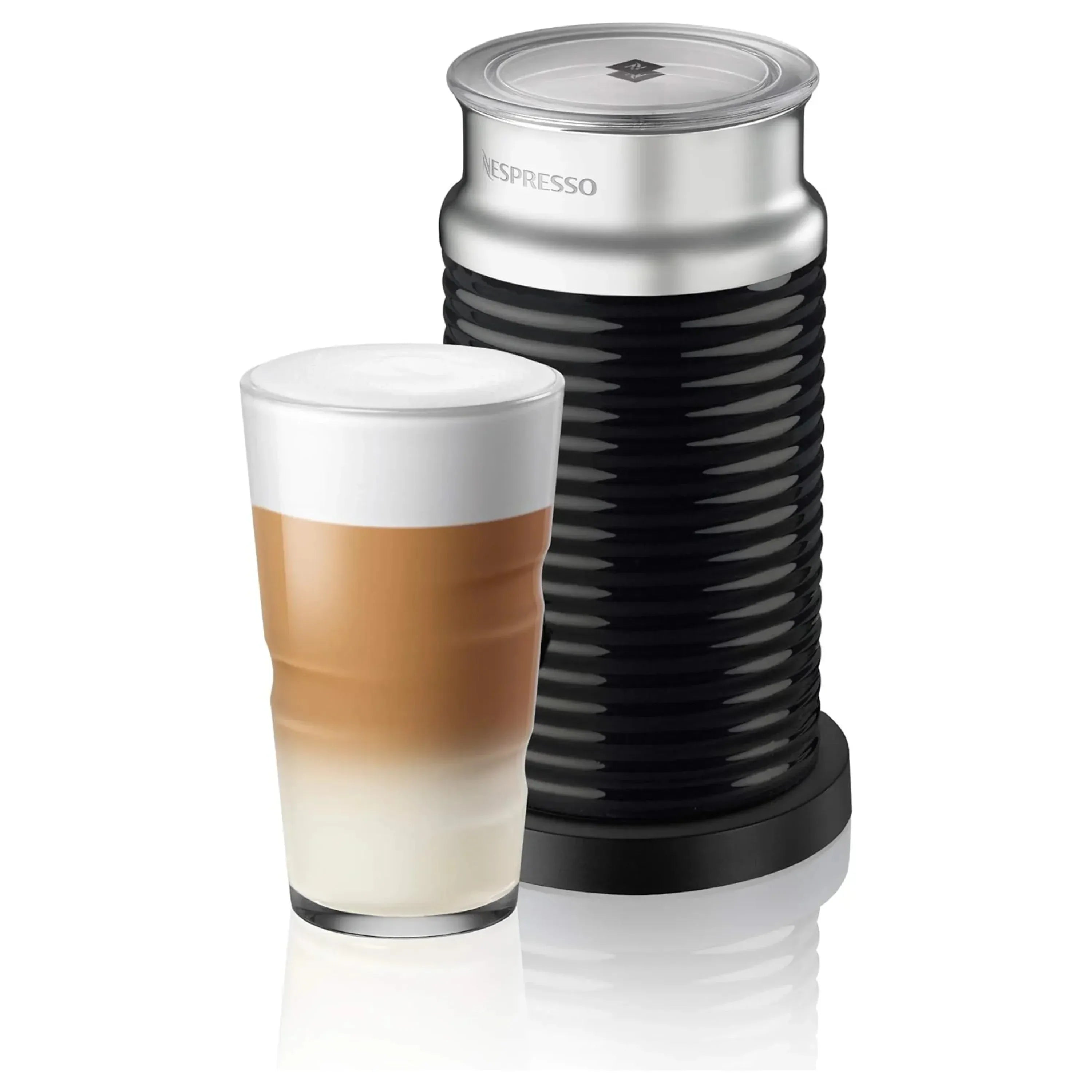 Nespresso Aeroccino 3 Milk Frother Black - Complete Standalone Unit