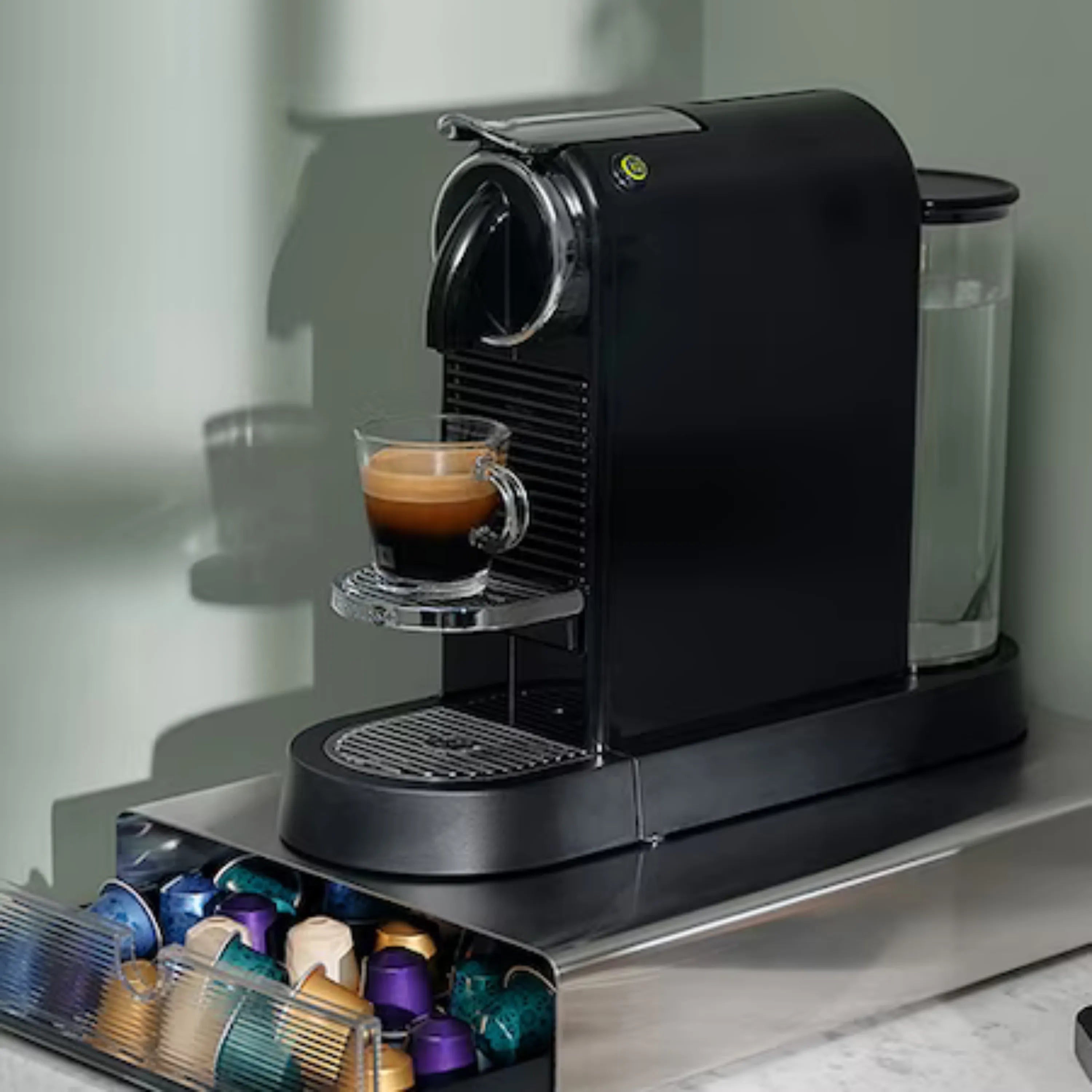 Nespresso CitiZ Espresso Machine by DeLonghi, Black
