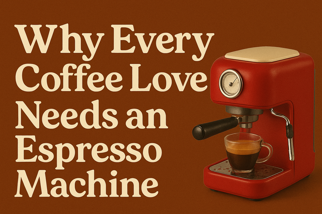 Why Every Coffee Lover Needs an Espresso Machine