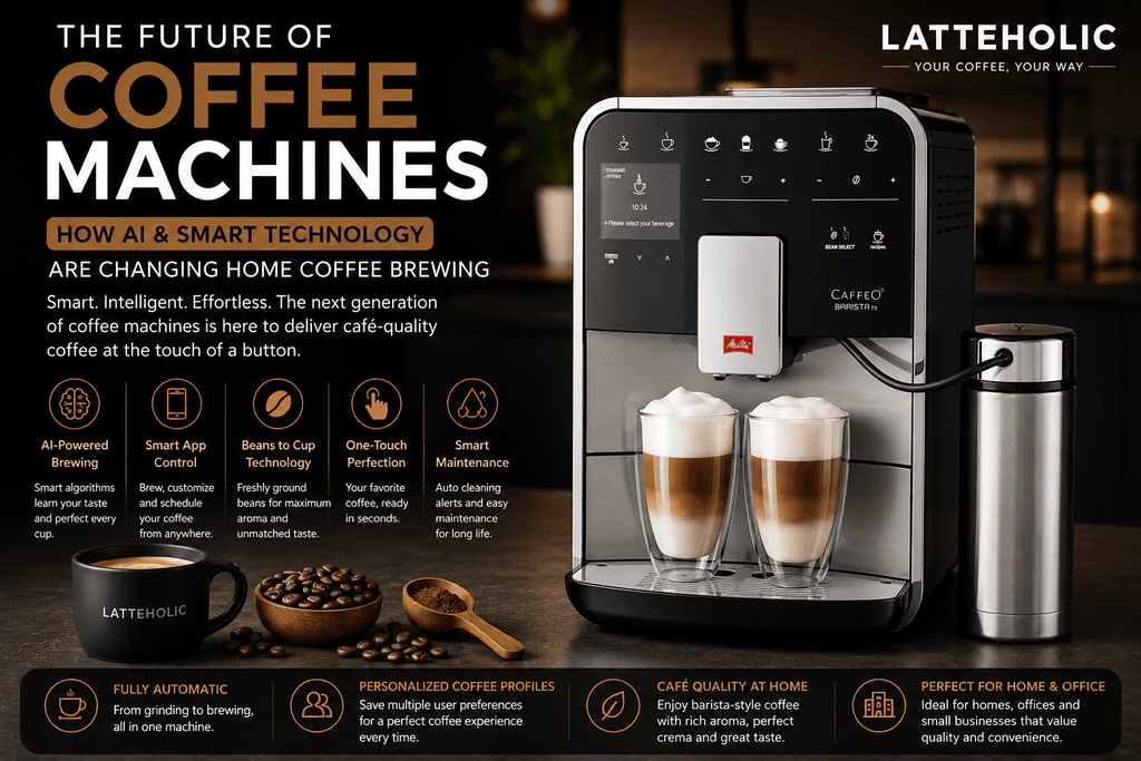 Future of Coffee Machines: How AI & Smart Technology Are Changing Home Coffee Brewing