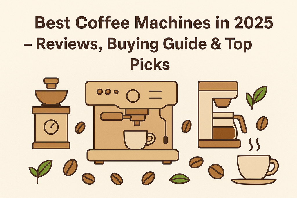 Best Coffee Machines in 2025 – Reviews, Buying Guide & Top Picks