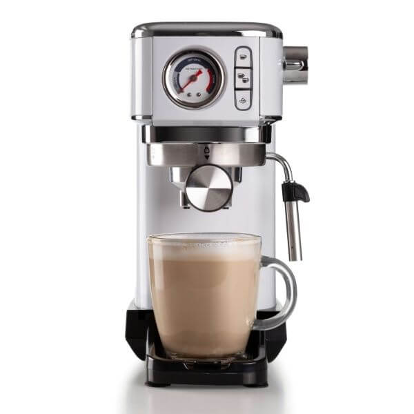 Ariete 1381 Slim Metal with Manometer Coffee Machine