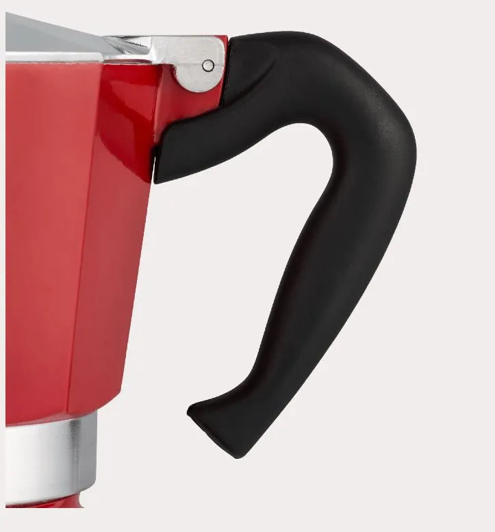 Latteholic-Bialetti Moka Express 6 Cup,4943, Rossa Espresso Maker