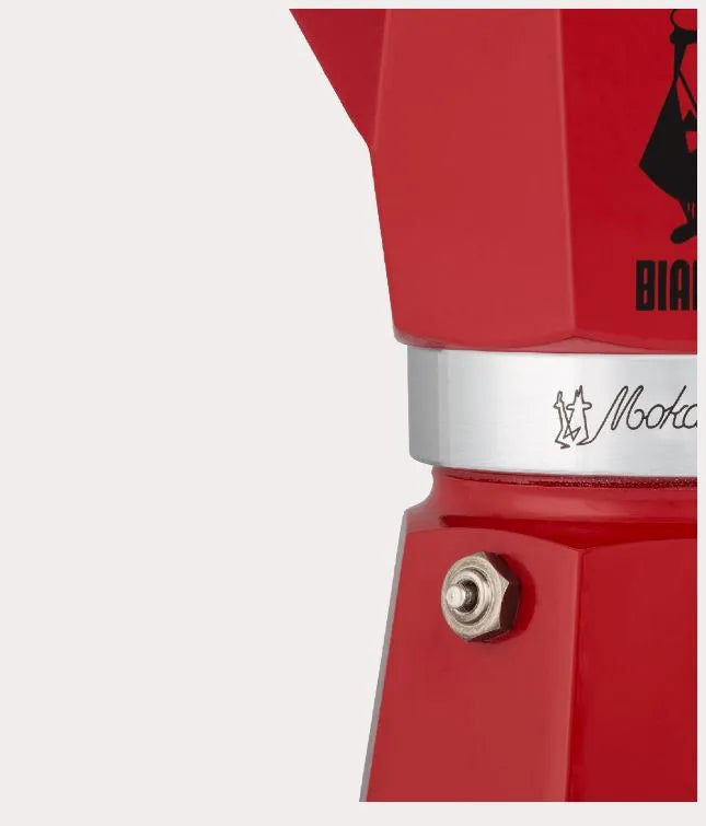 Latteholic-Bialetti Moka Express 6 Cup,4943, Rossa Espresso Maker