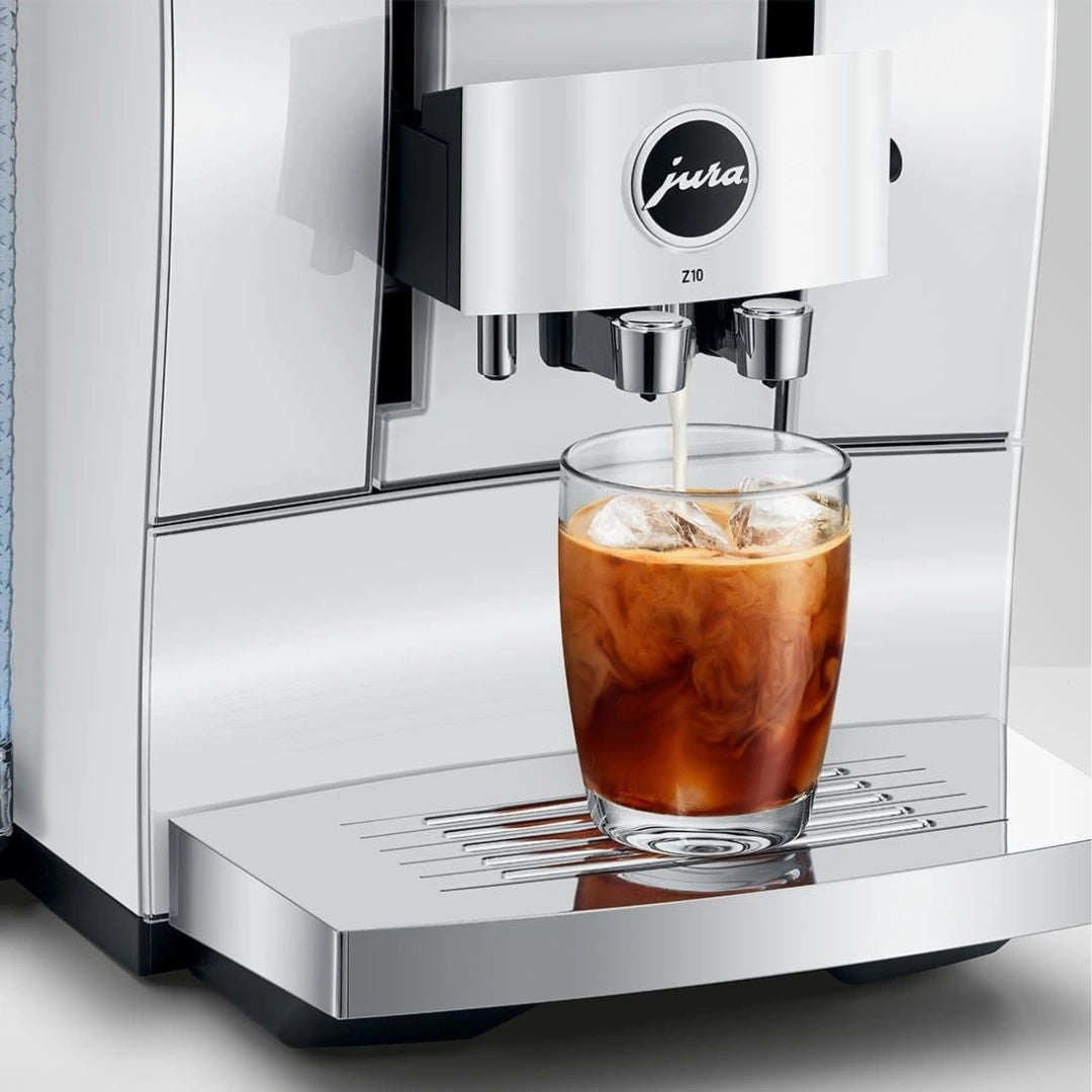 Jura Z10 Fully Automatic Coffee Machine Diamond White
