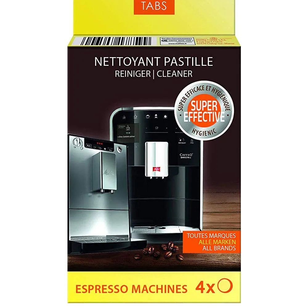 Melitta Perfect Clean Cleaning Bar for Coffee Makers and Espresso Machines -4 tabs