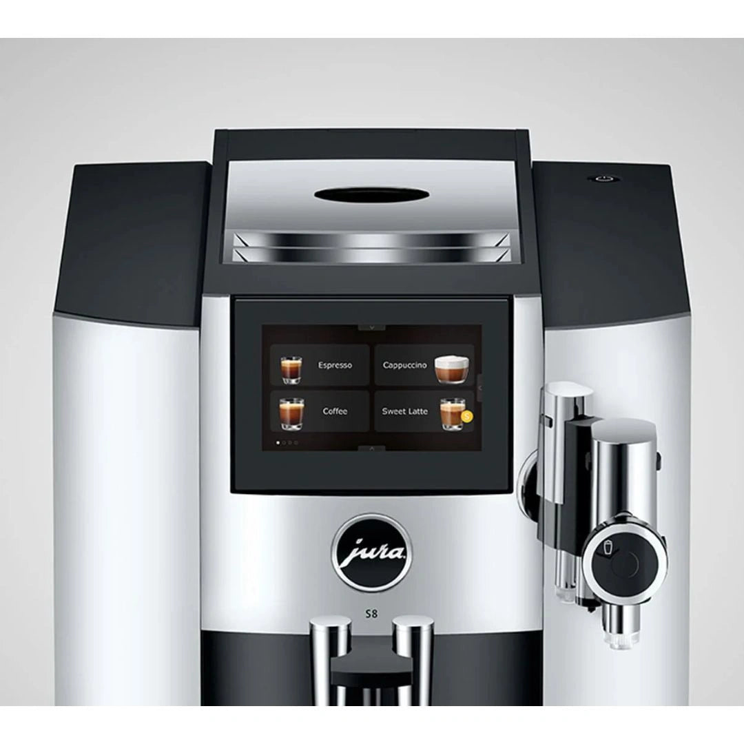 Jura S8 Chrome Fully Automatic Coffee Machine