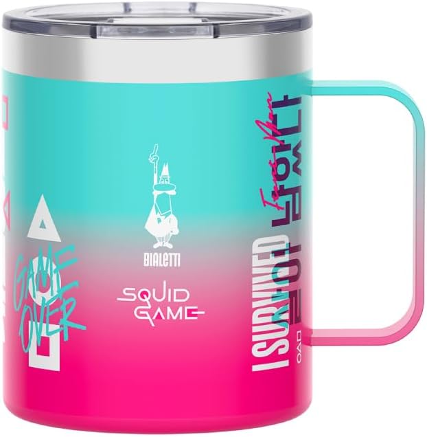 Bialetti SQUID GAME- THERMIC MUG WITH HANDLE SQUID003