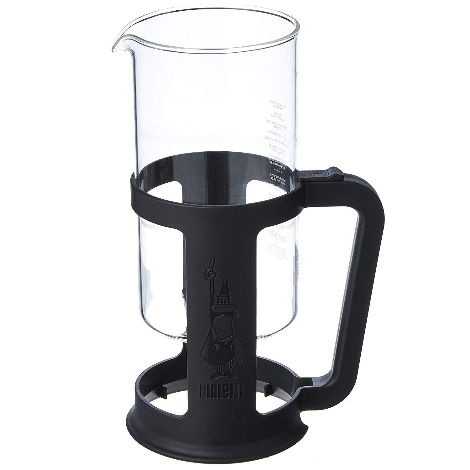 Bialetti French Press Coffee Maker  Black. Italian Made