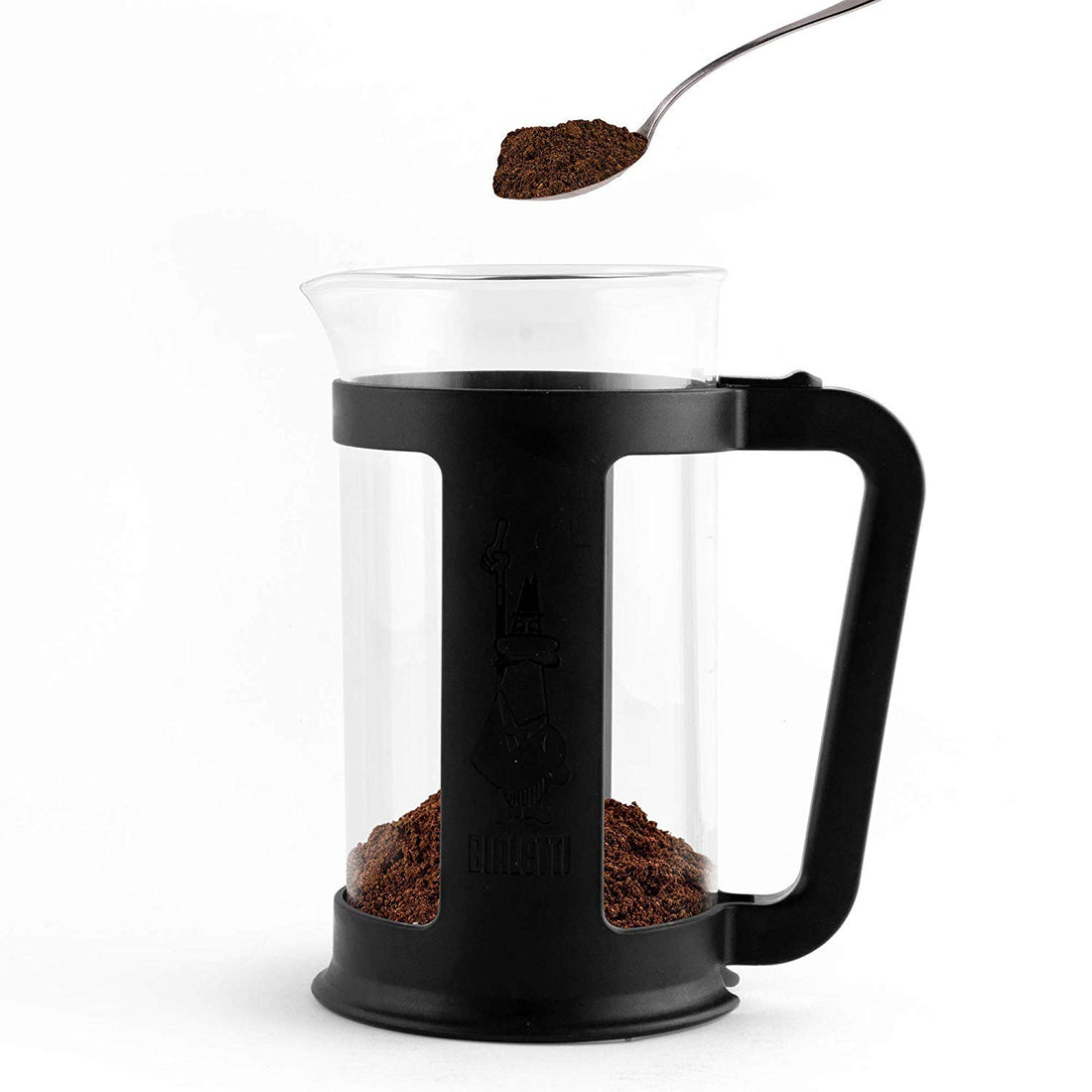 Bialetti French Press Coffee Maker  Black. Italian Made