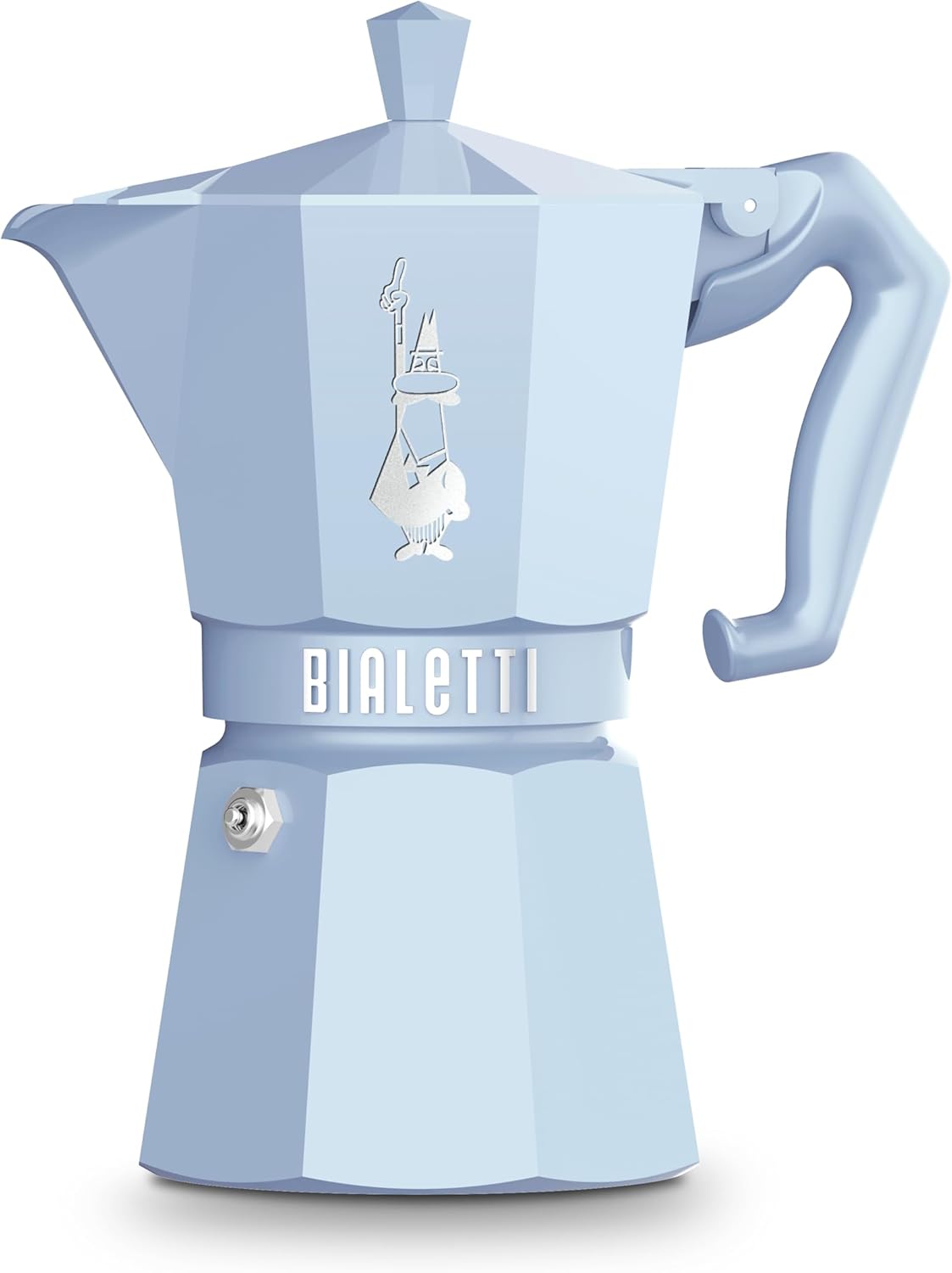 Bialetti MOKA Exclusive Blue | Italian Coffee Maker (3 & 6 Cup)