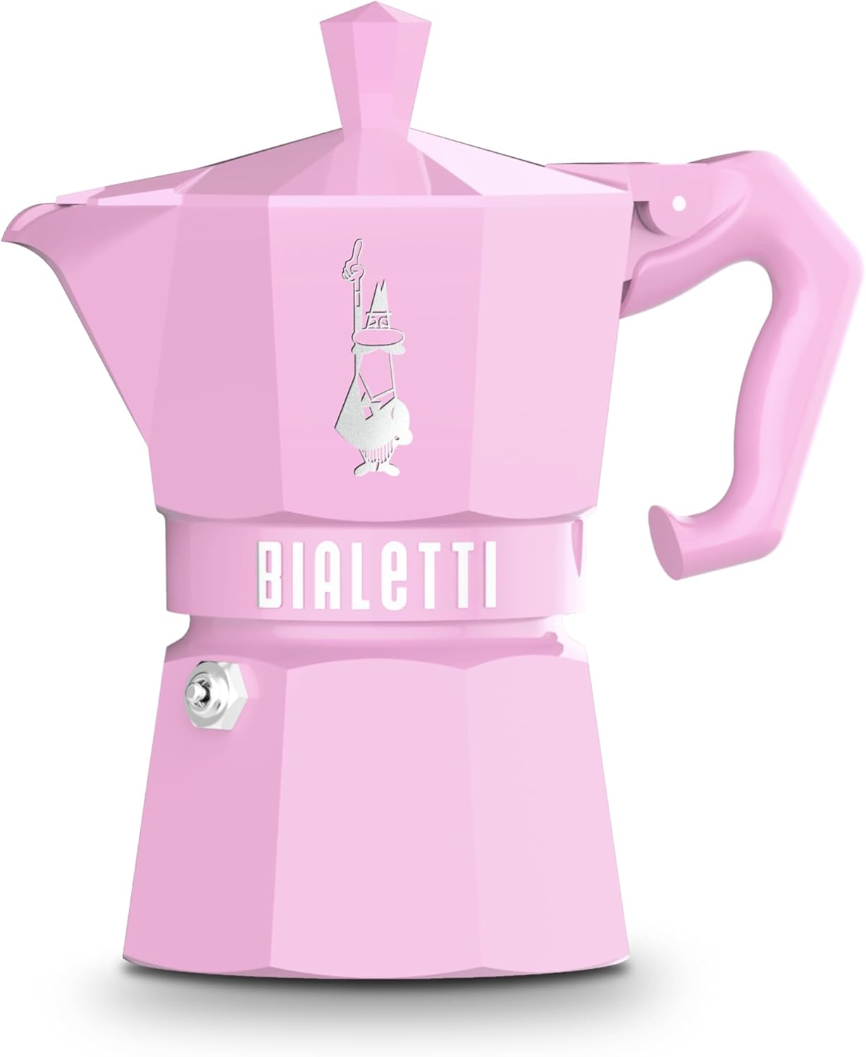 MOKA Exclusive Pink Moka Pot | Stovetop Coffee Maker (3 & 6 Cup)