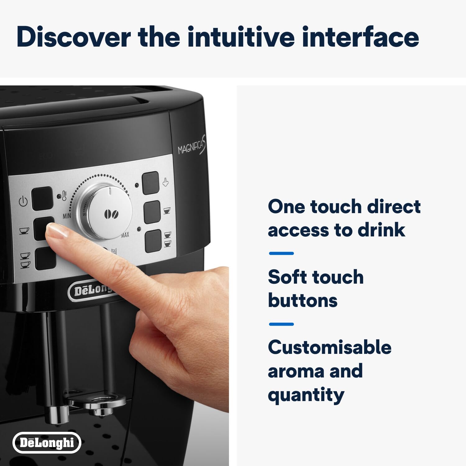 DeLonghi Magnifica S ECAM22.115.B Fully Automatic Coffee Machine