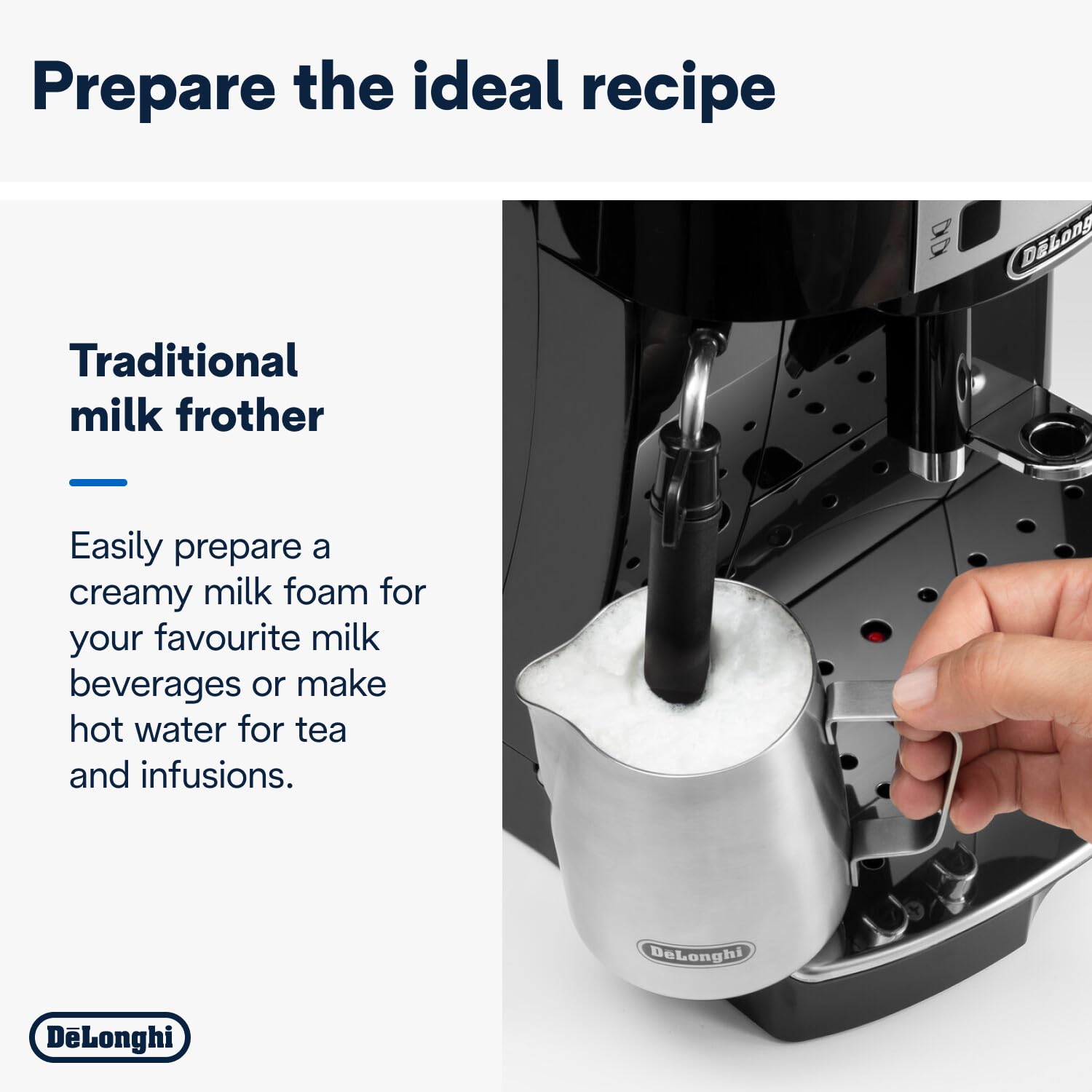 DeLonghi Magnifica S ECAM22.115.B Fully Automatic Coffee Machine