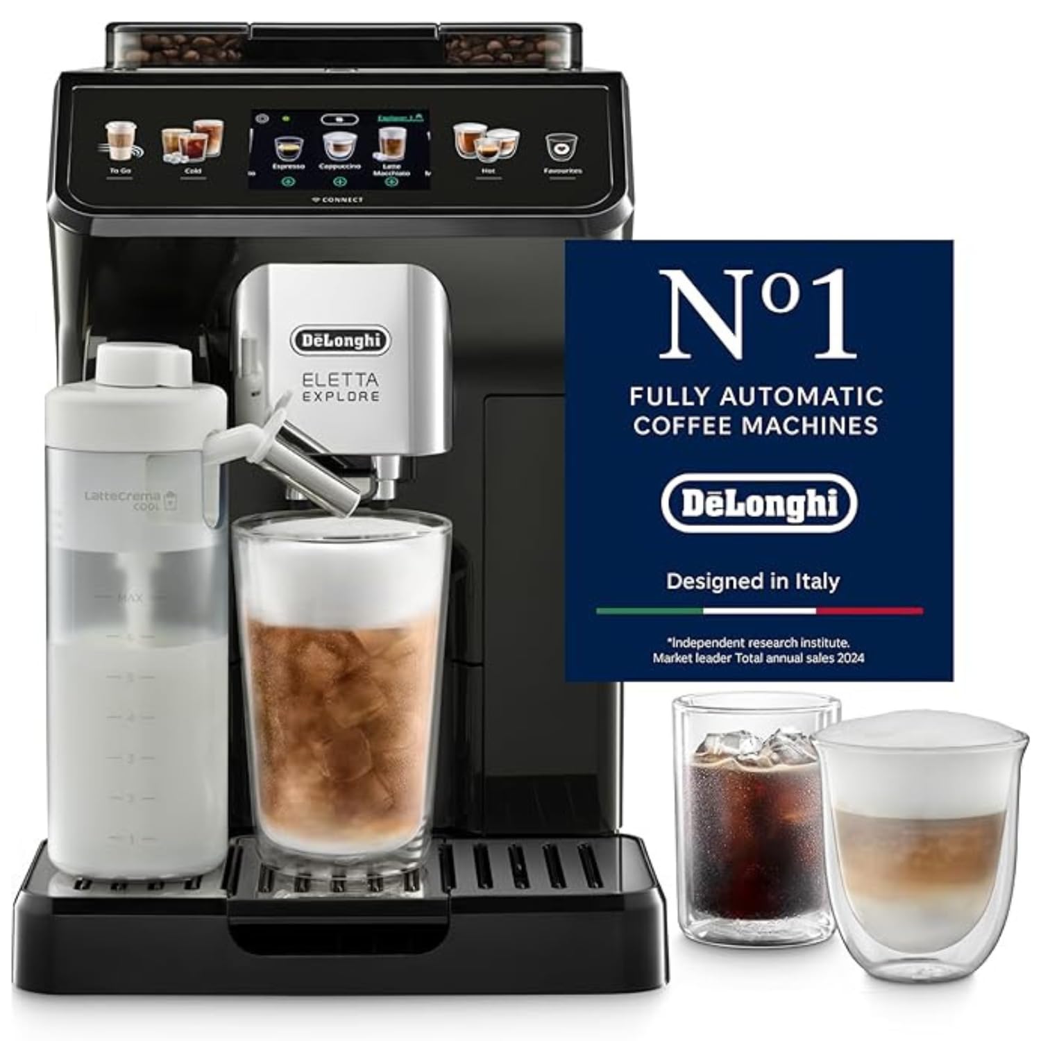 DeLonghi ECAM450.65 Eletta Explore Fully Automatic Coffee Machine