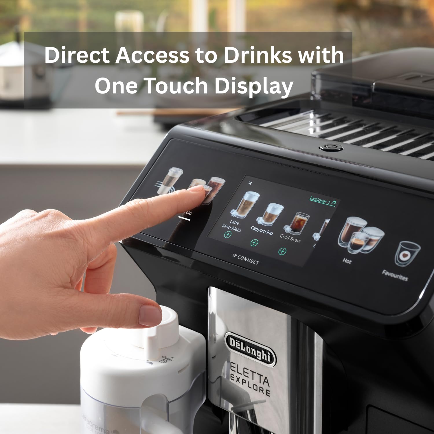 DeLonghi ECAM450.65 Eletta Explore Fully Automatic Coffee Machine