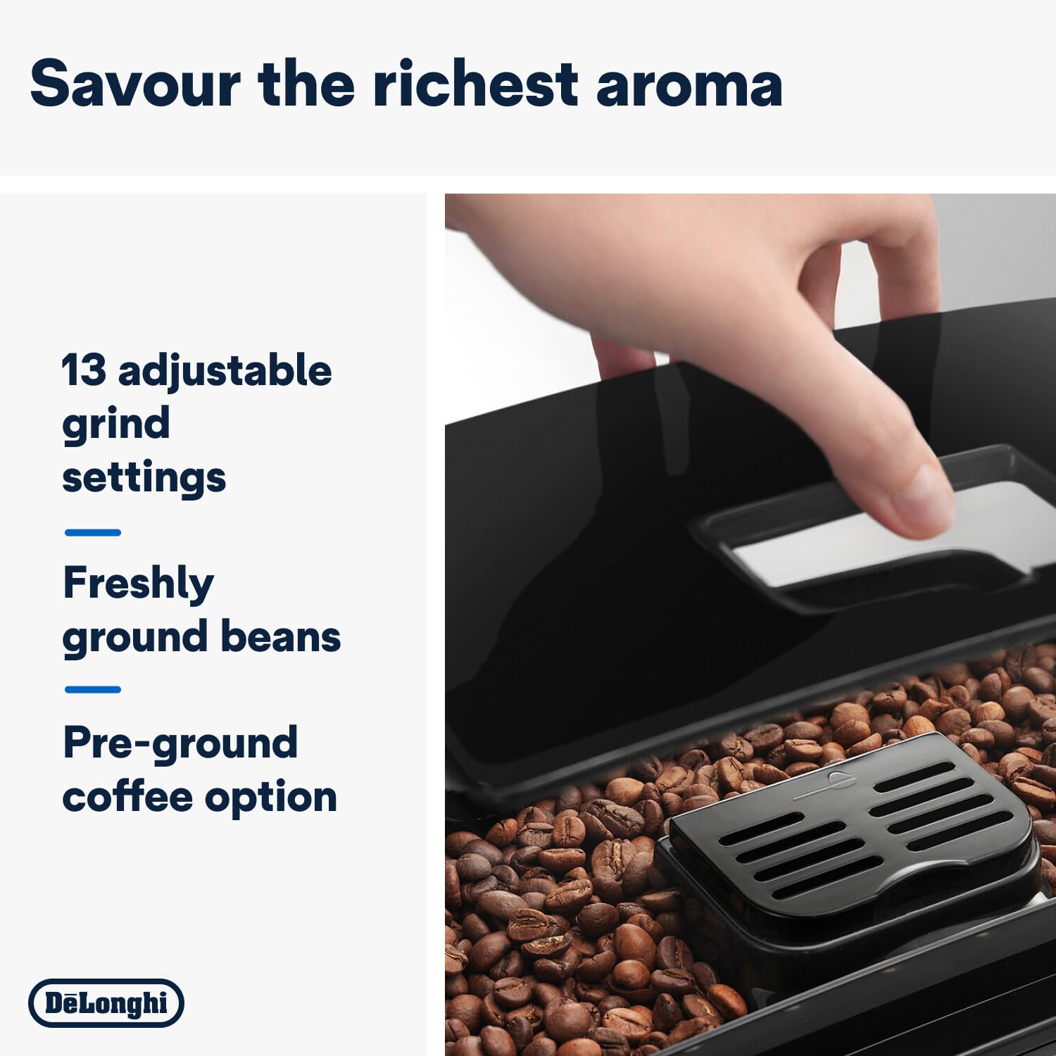 DeLonghi Magnifica S ECAM22.115.B Fully Automatic Coffee Machine