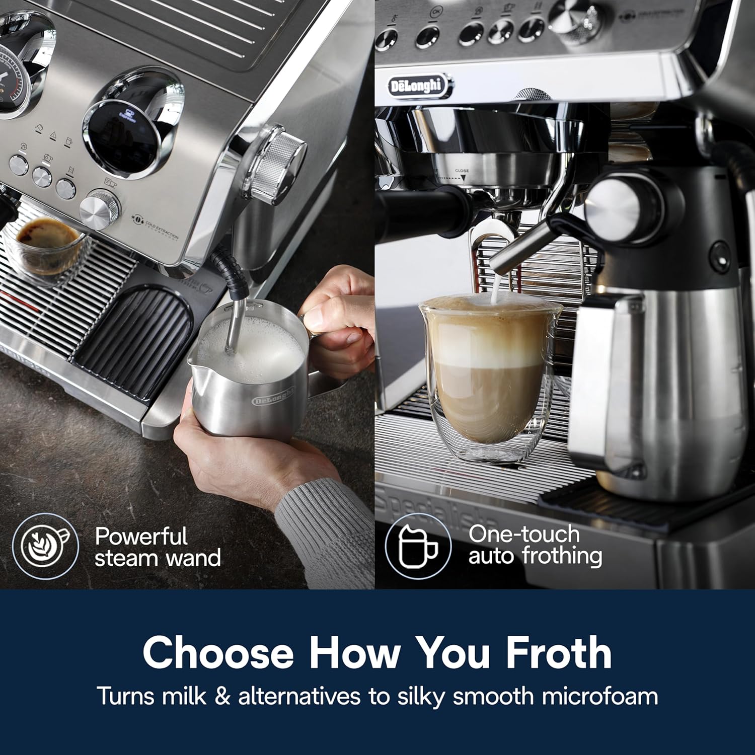 Latteholic delonghi machine