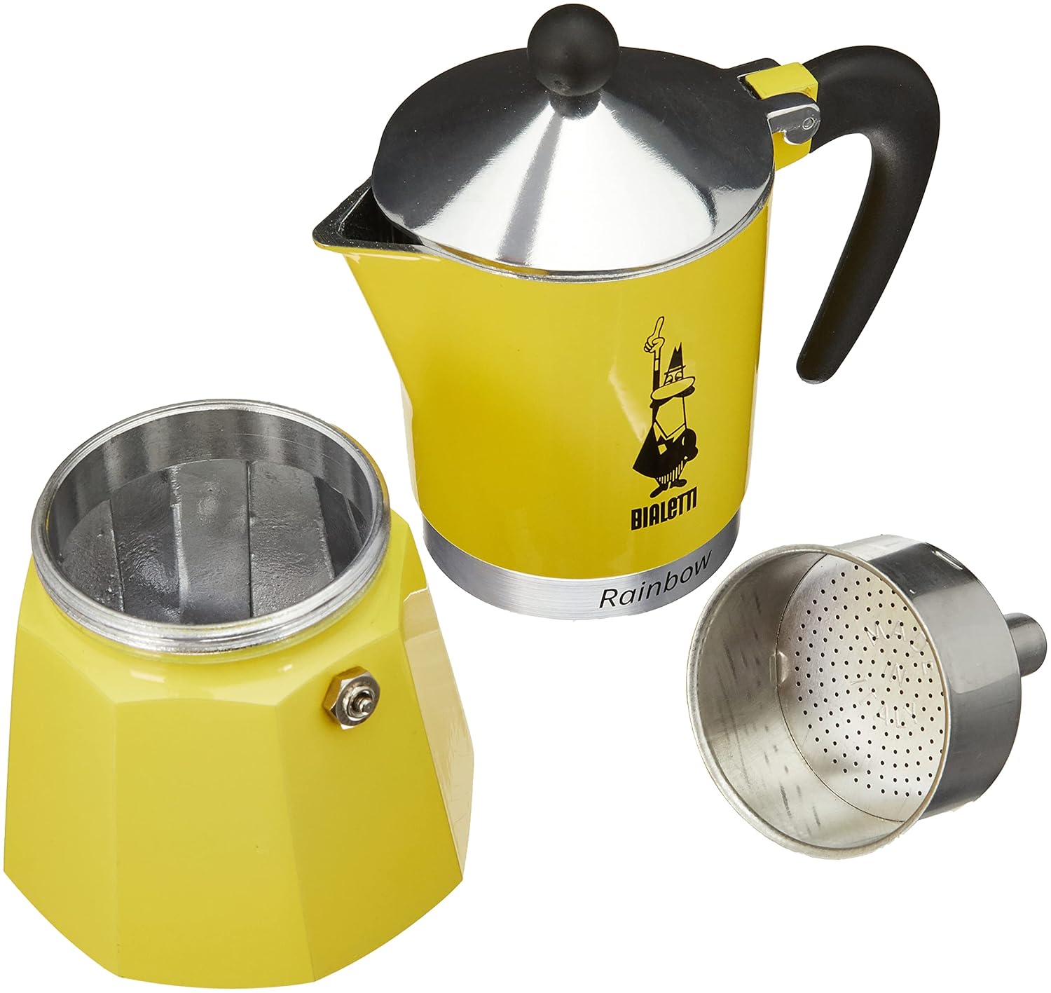 Bialetti RAINBOW 3 cup yellow