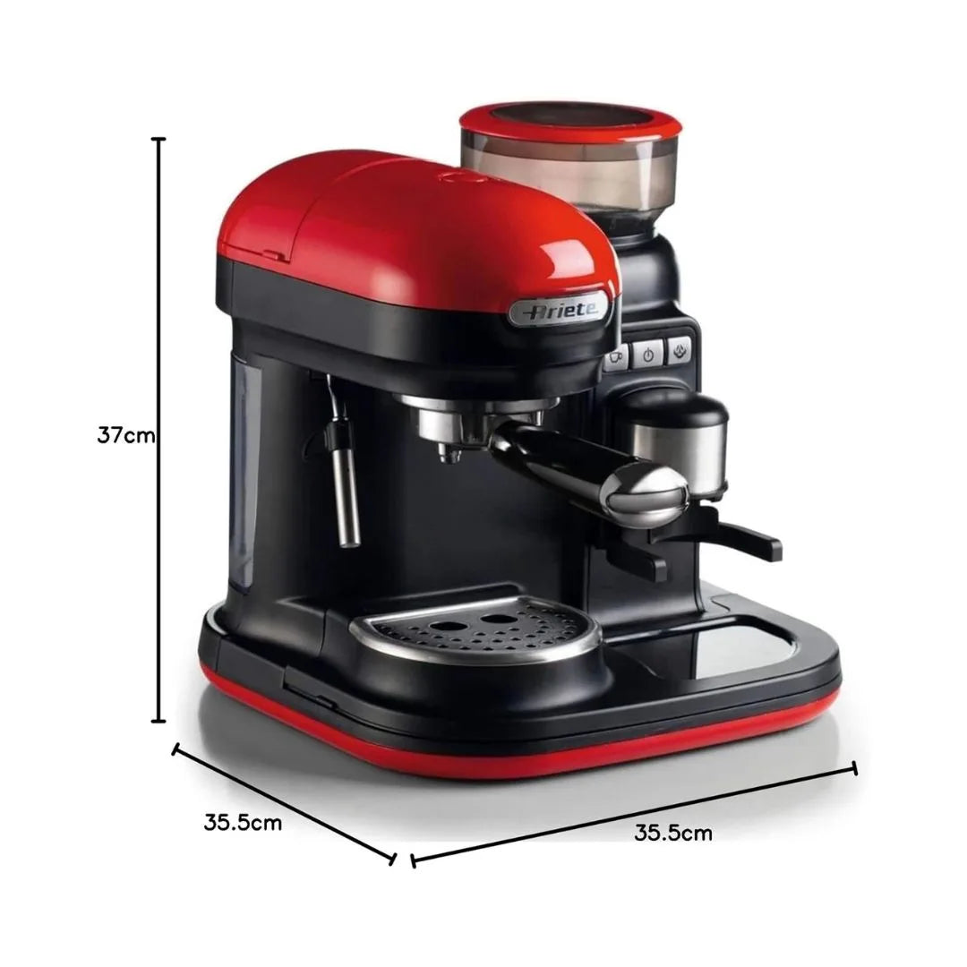 Ariete 1318 Moderna  With Professional Grinder Espresso Coffee Machine| Open Box