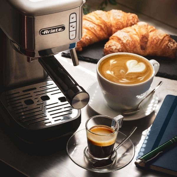 Ariete 1380 Slim Metal Coffee Machine