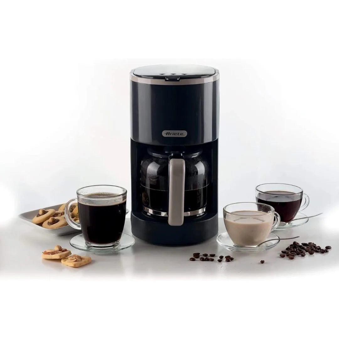 Ariete 1394 Drip (12 cups) Black Espresso Coffee Machine