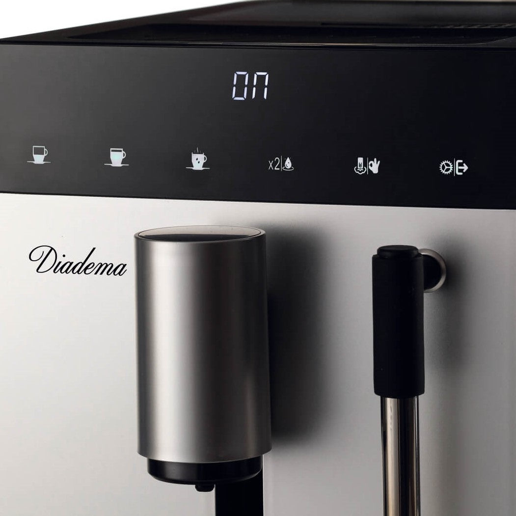 Ariete 1452 Diadema Bean To Cup Silver Espresso Coffee Machine