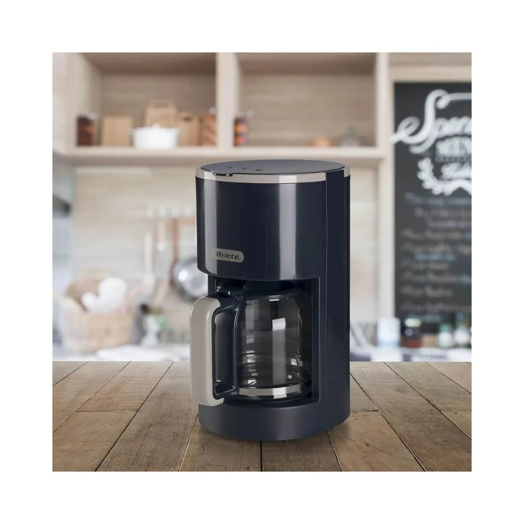 Ariete 1394 Drip (12 cups) Black Espresso Coffee Machine