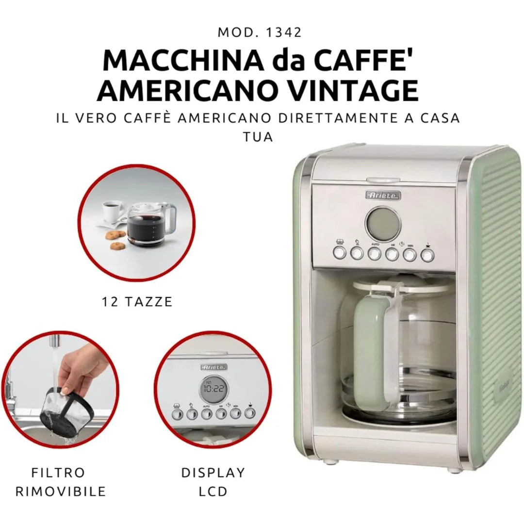 Ariete 1342  Drip vintage  Espresso Coffee Machine