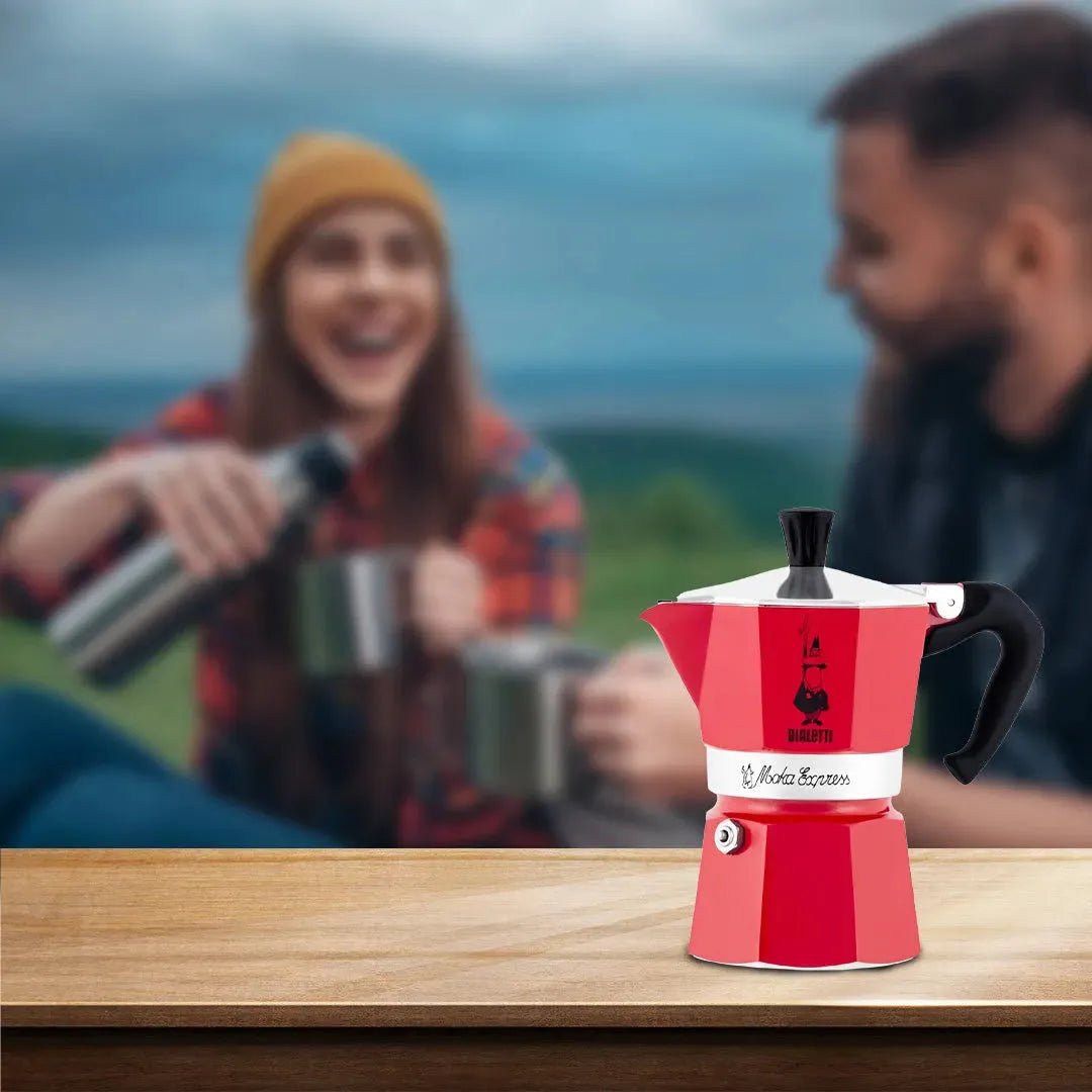 Latteholic-Bialetti Moka Express 6 Cup,4943, Rossa Espresso Maker