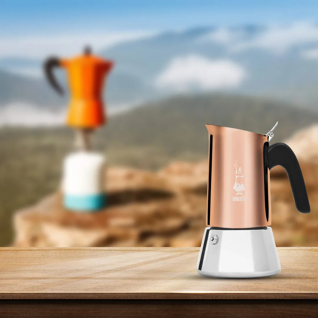 Bialetti Venus Induction Cups Copper Rame Latteholic