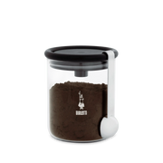 Bialetti Moka Coffee Jar 250 g (with Cap), Glass