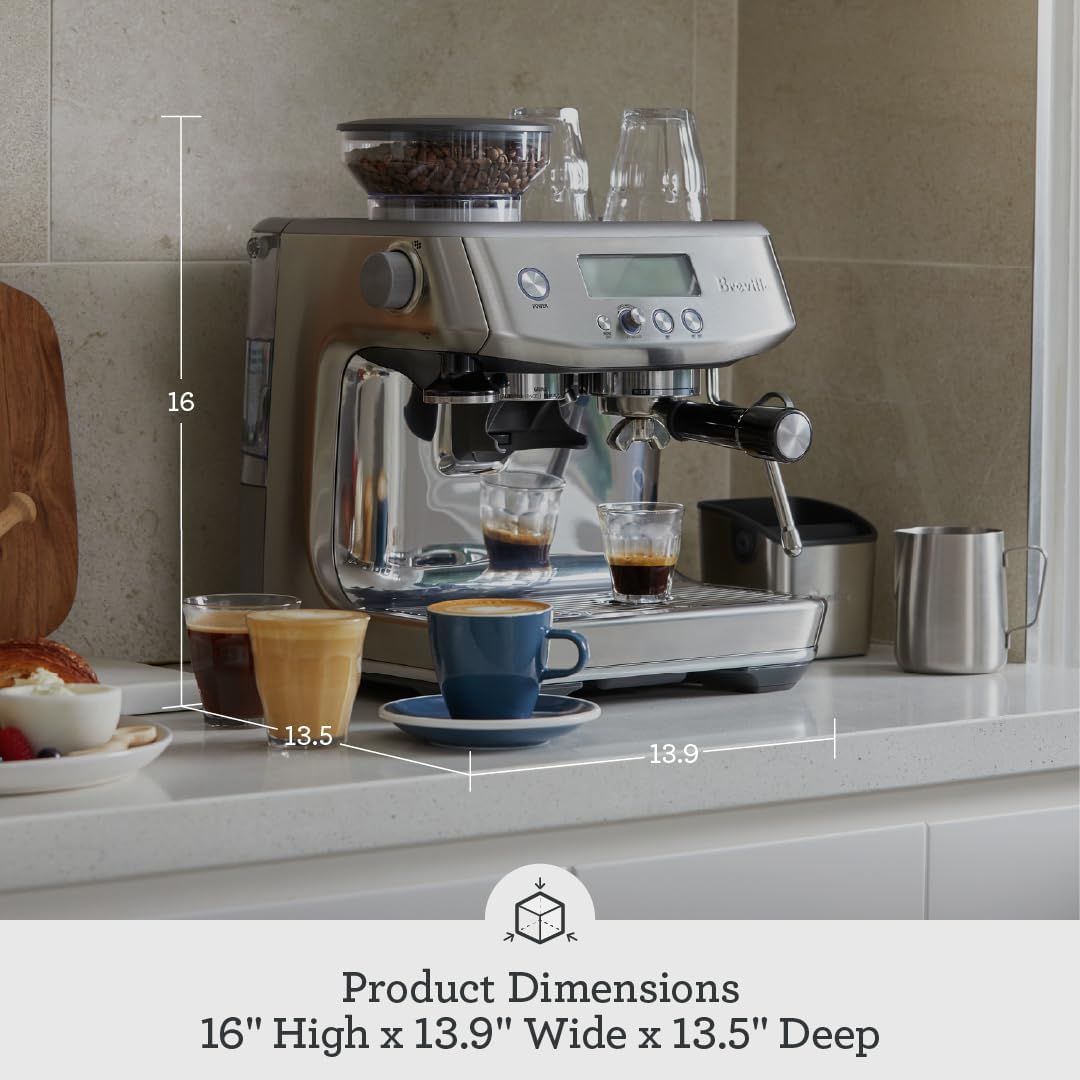 Breville Barista Pro Espresso Machine BES878BSS