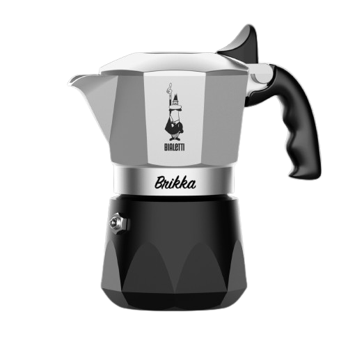 Bialetti Brikka New 2 Cups Aluminium Stovetop Coffee Maker