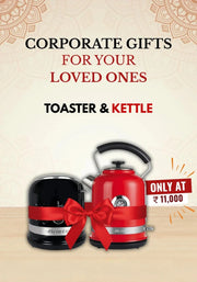 Combo Under 25K -  Pack of 2 - Ariete Kettle & Ariete Toaster