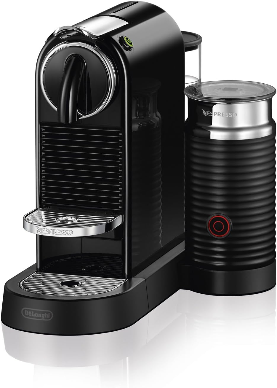 Nespresso Citiz Espresso Machine by Delonghi, Black Latteholic
