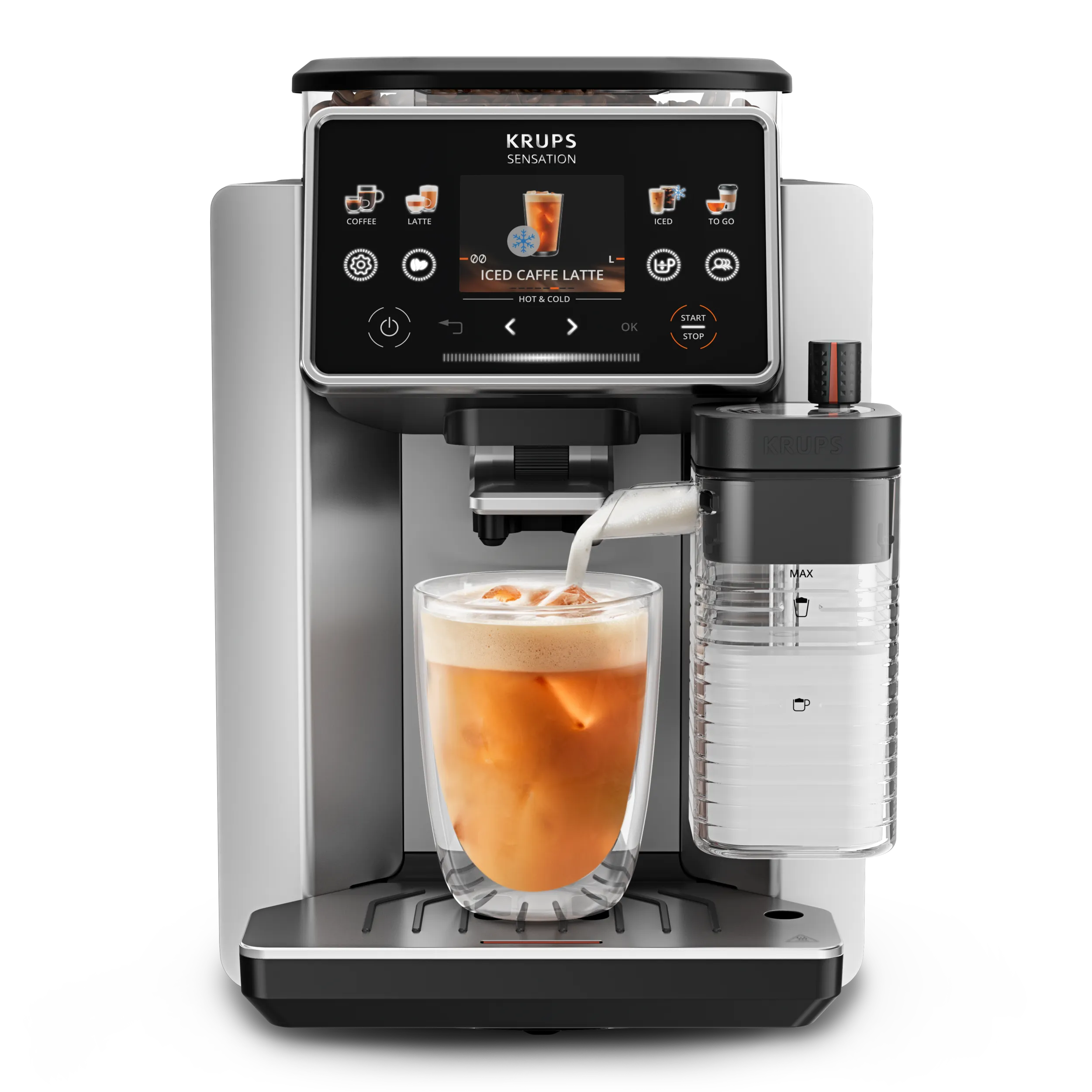 KRUPS Sensation Elite Hot & Cold Coffee Machine