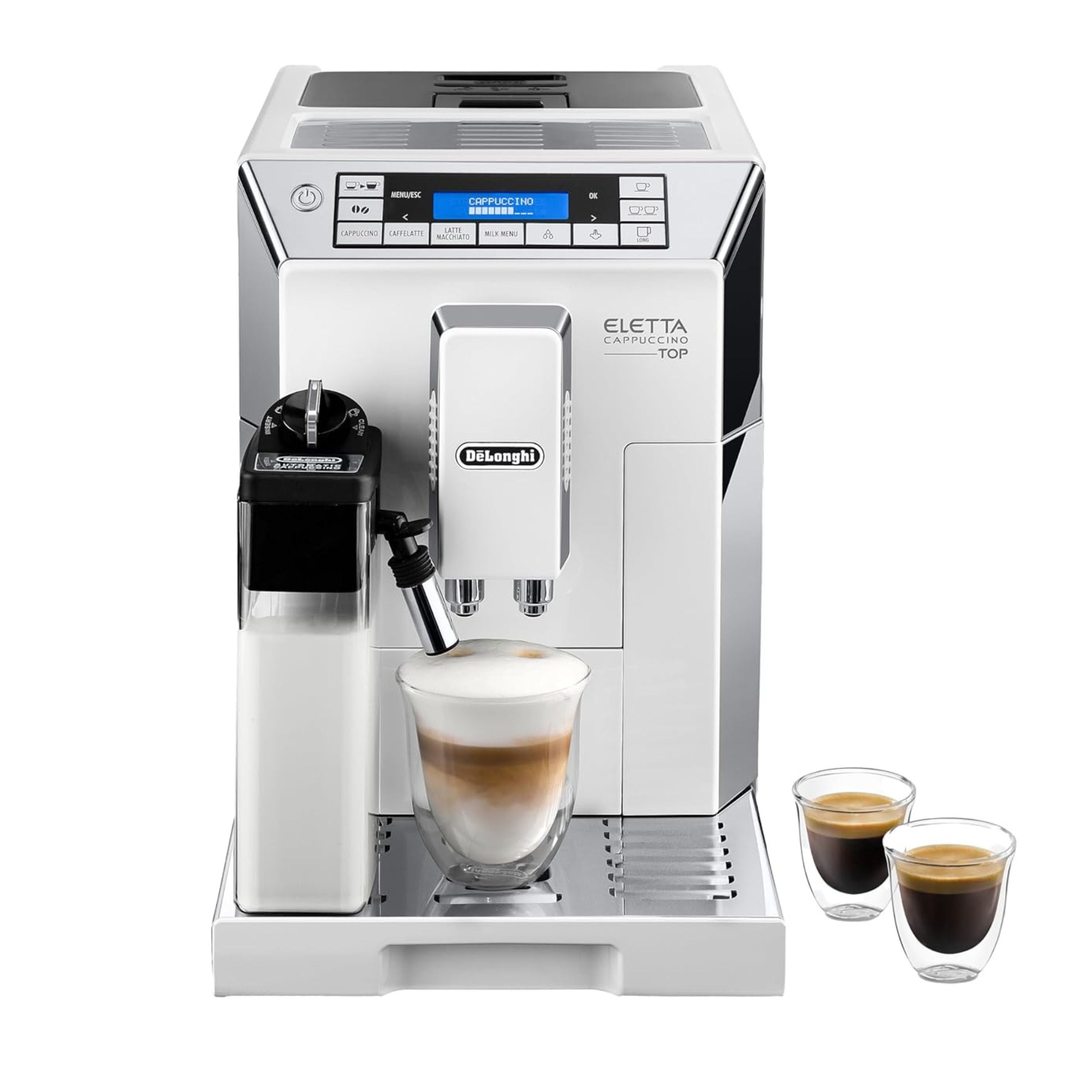 DeLonghi Ecam45.760.W, Fully Automatic Coffee Machine