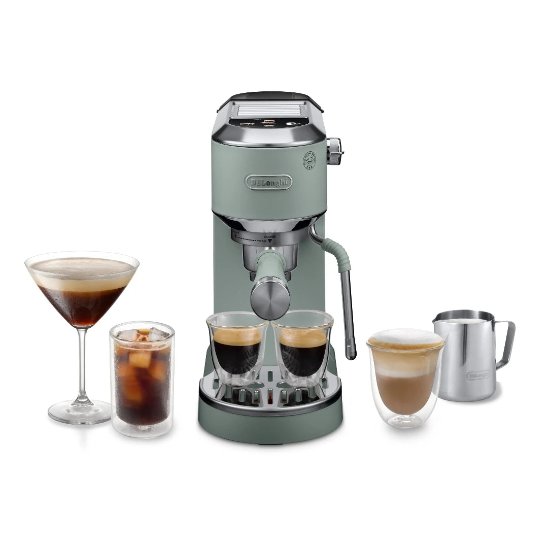 Dedica Duo Espresso Machine with Cold Brew EC890 | Open Box Sale