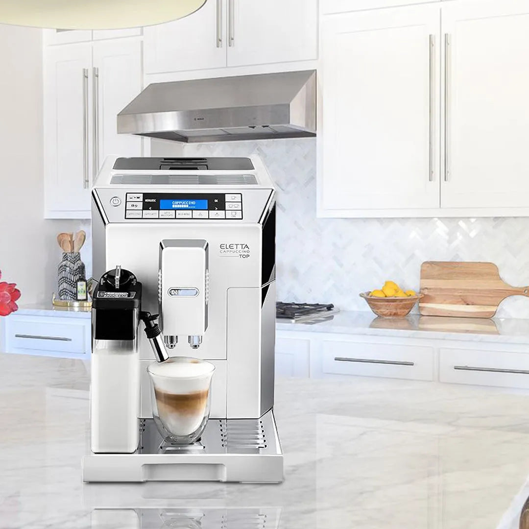 Latteholic DeLonghi Ecam45.760.W, Fully Automatic Coffee Machine
