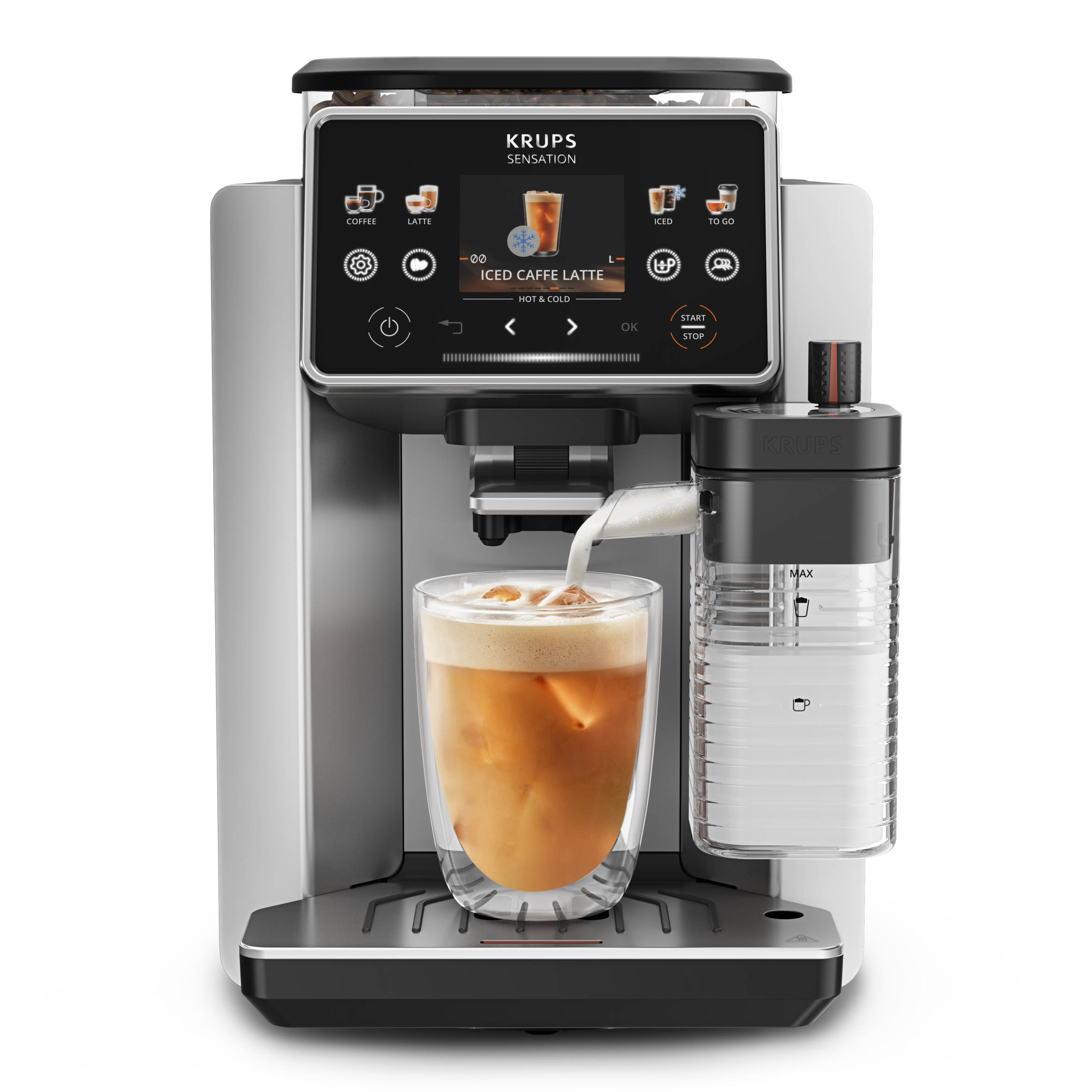 KRUPS Sensation Elite Hot & Cold Coffee Machine